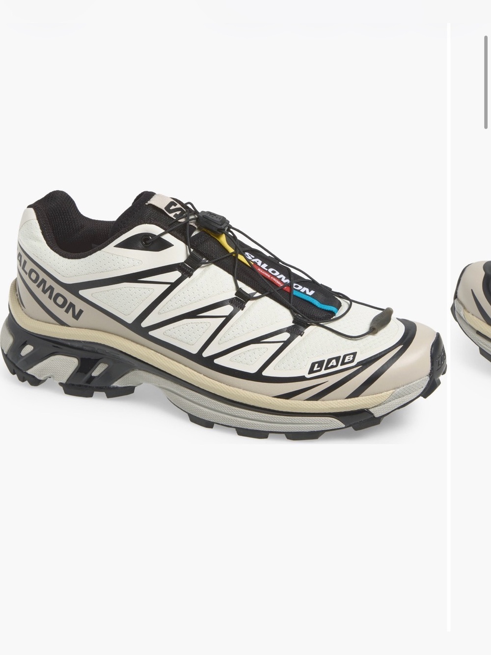 Saloman XT-6 NWT in Vanilla. Women’s SIZE 8